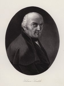 Salomon Landolt, İsviçreli politikacı (gravür) by Swiss School