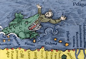 Bir insanı yiyen Deniz Canavarı, Conrad Gesner