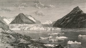 Aletsch Buzulu ve Marjelen Gölü by Swiss School