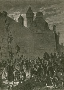 Escalade-Cenevre, 1602 by Swiss School