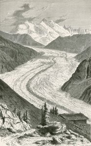 Gorner Buzulu ve Monte Rosa by Swiss School
