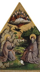 Saint Anthony ve Saint Paul the Hermit