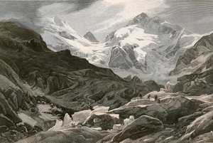 Morteratsch Buzulu, Yukarı Engadine by Swiss School