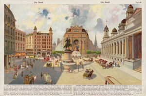 Şehir (chromolitho) by Swiss School