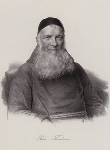 Theodosius Florentini, İsviçreli rahip ve sosyal reformcu (gravür) by Swiss School