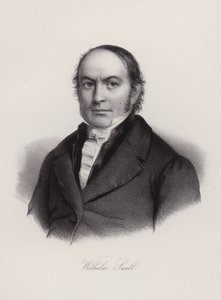 Wilhelm Snell, İsviçreli profesör ve politikacı (gravür) by Swiss School