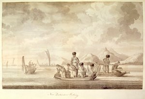 Add.23920, f.44 Yeni Zelandalılar balıkçılık, Ocak 1770