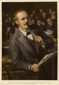 Çok Saygıdeğer Arthur James Balfour, Milletvekili, Avam Kamarası