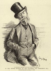 Fabrikalar ve Atölyeler Yasasının İkinci Okunmasında by Sydney Prior Hall