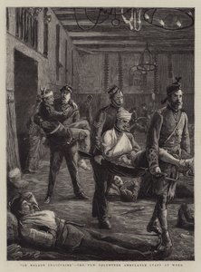 Yeni Gönüllü Ambulans Personeli Le Malade Imaginaire İş Başında by Sydney Prior Hall