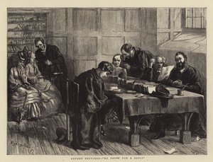 Oxford Sketches, Bir Cevap için Duruyoruz