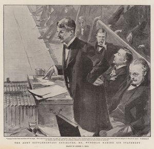 Ordu Ek Tahminleri, Bay Wyndham Açıklamasını Yapıyor by Sydney Prior Hall