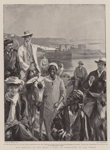 Nil Barajı, İşlere Teftiş Ziyareti by Sydney Prior Hall