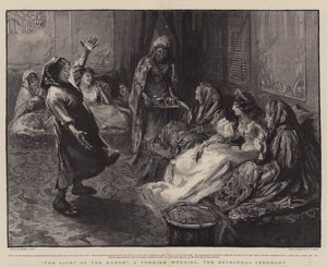Harem Işığı, Türk Düğünü, Nişan Töreni