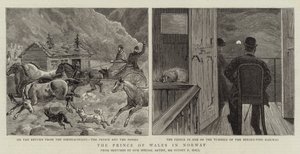 Galler Prensi Norveç'te by Sydney Prior Hall
