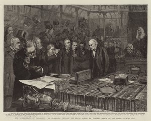 Parlamentonun Yeniden Toplanması, Bay Gladstone, Bay Fowler