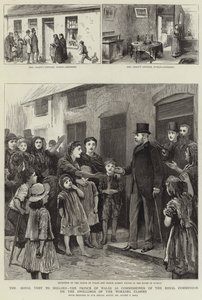 İşçi Sınıflarının Konutları Kraliyet Komisyonu Komiseri Olarak Galler Prensi İrlanda Kraliyet Ziyareti by Sydney Prior Hall