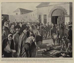 Alands Muharebesi Kurbanları, Boer Parisoneras Pietermaritzburg Hapishanesine Varıyor by Sydney Prior Hall