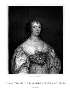 Charlotte Stanley, Derby Kontesi, 1825.