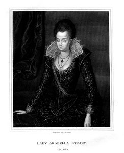 Leydi Arabella Stuart, Somerset Düşesi, 1826.