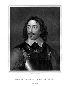 Robert Devereux, 3. Essex Kontu, 1827.