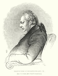 Francis, Bridgewater Dükü, Aet 70 (gravür) by T. D. (after) Scott