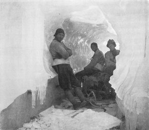 Doğal Buz Tünelindeki Birinci Batı Partisi, c1911, 1913