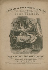 John La Bern'in komik bir şarkısı olan Crystal Palace'ın rüyası by T. Hampson Jones