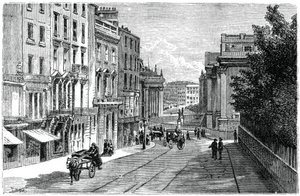 Grafton Caddesi, Dublin, 1900. by T. Hart