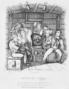 Cumartesi gecesi by T. Hampson Jones