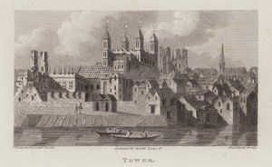 Londra Kulesi (gravür) by T. Medland