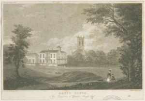 Shelton - Grove House: gravür, nd [c 1843]