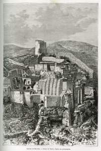 Mar-Saba (Mar Saba) (Filistin) manastırı. Taylor