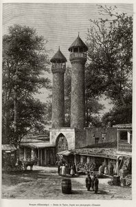 Elisabethpol Camii (veya Gandja veya Kirovabad, Azerbaycan). “A travers l