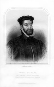 James Stewart, Moray 1 Earl, İskoçya Regent, 1870 by T. W. Knight