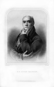 Sir Henry Raeburn, İskoç portre ressamı, 1870. by T. W. Knight
