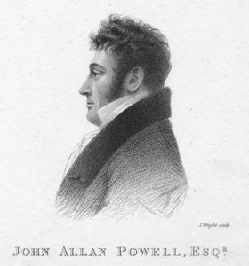 John Allan Powell, Av., c1820.
