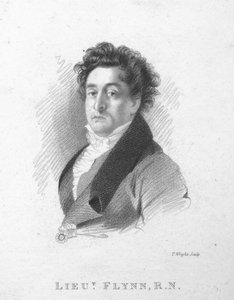 Teğmen Flynn, R.N., c1820.