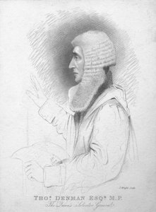 Thomas Denman Esq. MP., Queens Başsavcısı, c1820.
