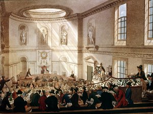 Hindistan Evi, The Sale Room, Ackermanns Microcosm of London