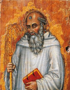 İtalya, Assisi, Saint Benedict by Taddeo di Bartolo