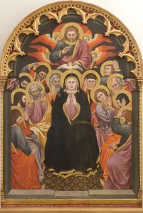 Pentekost, 1403. by Taddeo di Bartolo