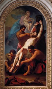 Havari Aziz Barthelemy'nin Şehidi (Resim by Taddeusz (1727 1793) Kuntze