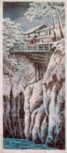 Koshu Affenbrücke by Takahashi Hiroaki