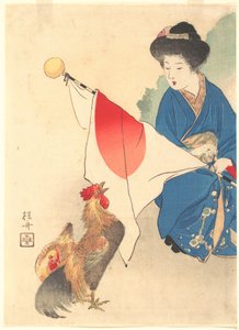 "Totenko" Bungei Club Cilt 15 No. 1 Ön Kapak by Takeuchi Keishū