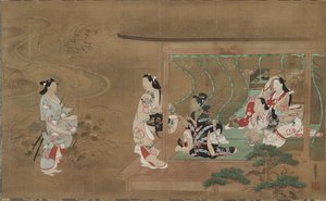 Aşıkların Ziyareti, 1680-1730. by Tamura Suio