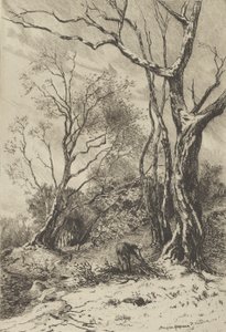 Kışın., 19. yüzyıl. by Tancrède Abraham