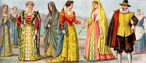 17. yüzyıl İtalyan elbisesi by Tancredi Scarpelli