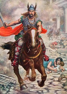 Hun Attila, Aquila
