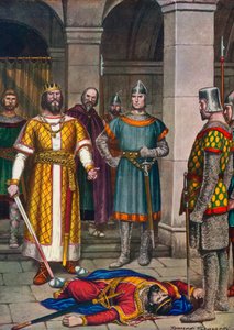 Ostrogotların kralı Theodoric tarafından öldürülen Odoacer
